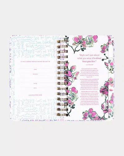 Lilly Pulitzer 2025-2026 17 Month Medium Agenda In Multi