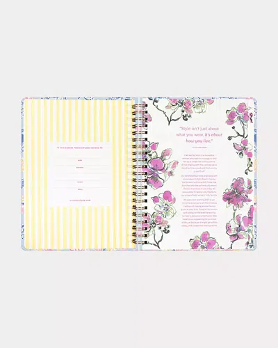 Lilly Pulitzer 2025-2026 17 Month Jumbo Agenda In Blue