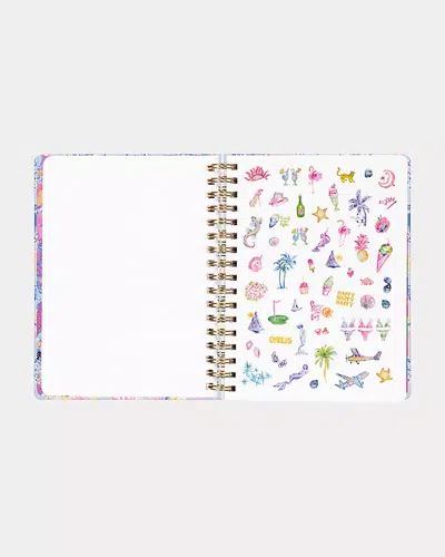 Lilly Pulitzer 2025-2026 17 Month Jumbo Agenda In Blue