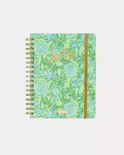 Lilly Pulitzer 2025-2026 17 Month Large Agenda In Green