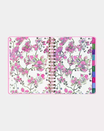 Lilly Pulitzer 2025-2026 17 Month Large Agenda In Pink