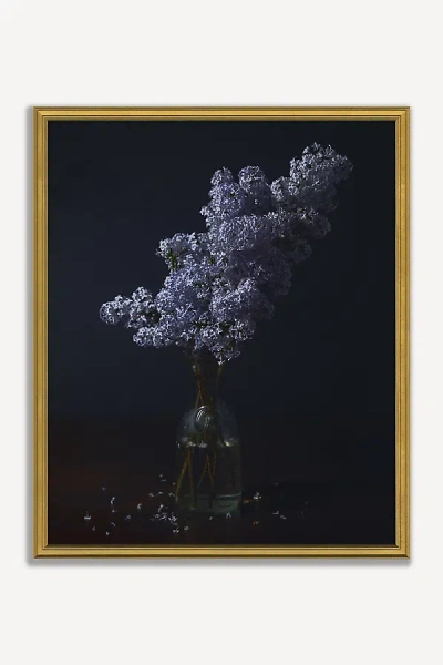 Anthropologie Lilac Ii Wall Art In Black