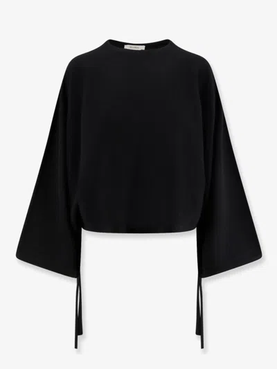 Max Mara Frais Wool Sweater In Black