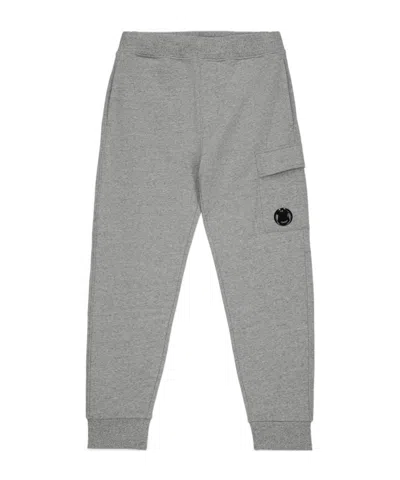 C.p. Company Elastic Waist Sweatpants In Gray