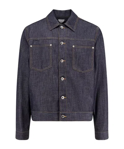 Bottega Veneta Men Denim Jacket In Multi