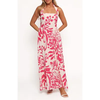 Petal And Pup Petal & Pup Kiera Print Maxi Dress In Red