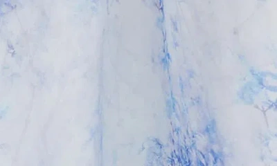 Bardot Elias Floral Print Maxi Dress In Blue