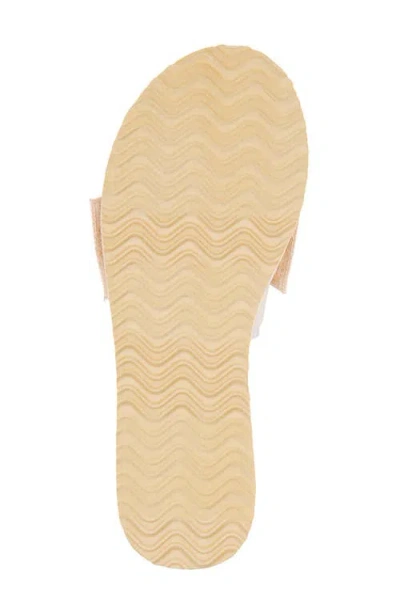 Beach By Matisse Sunda Platform Slide Sandal In Neutral