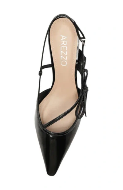 Arezzo Women's Tessa Mid Stiletto Pointy Toe Pumps In Black
