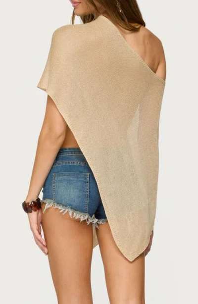 Edikted Azalia Asymmetric Knit Top