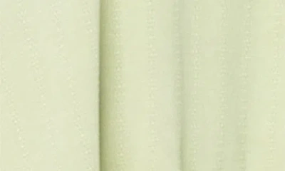 Roxy Still Salty Cotton Minidress In Green