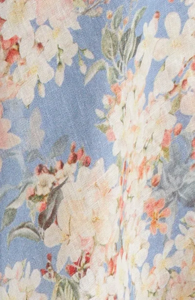 Zimmermann "cascadian" Skirt In Blue