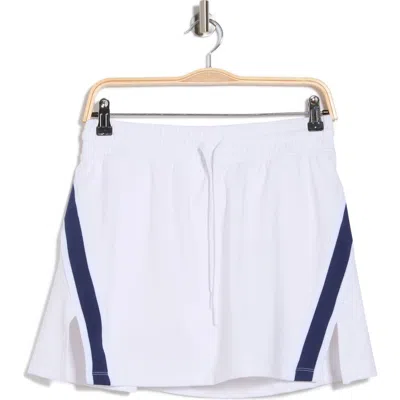 90 Degree By Reflex Contrast Stripe Skort In White