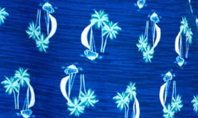 Construct Slim Fit 4-way Stretch Short Sleeve Button-up Shirt Slim Fit 4-way Stretch Short Sleeve Bu In Blue