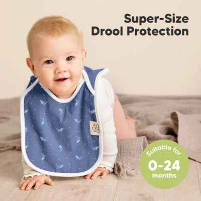 Keababies 8-pack Hallo Drool Bibs In Multi