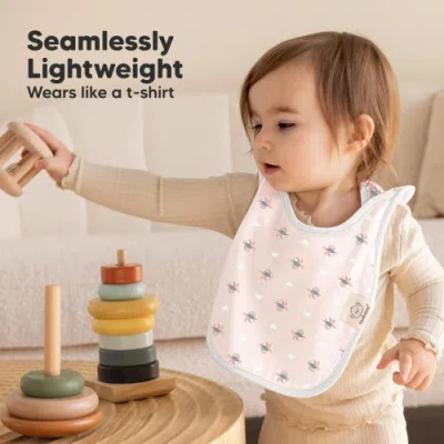 Keababies 8-pack Hallo Drool Bibs In Multi