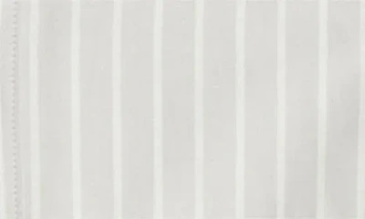 Scotch & Soda Pinpoint Boxy Short Sleeve Cotton Button-up Shirt In White