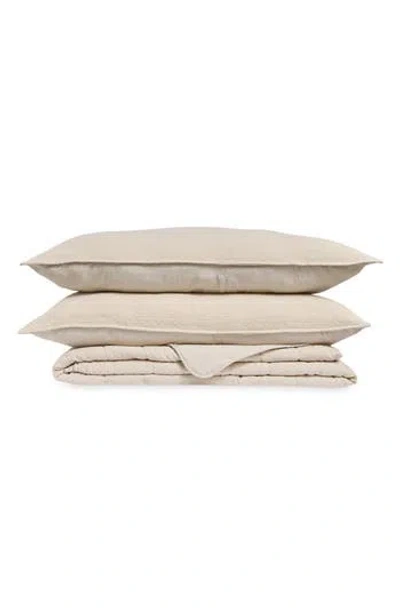 Artisan 34 Waffle Jacquard Comforter & Pillow Sham Set