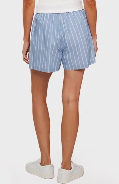 Matty M . Elsie Pull-on Shorts In Blue