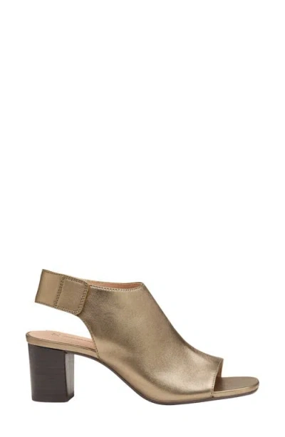 Johnston & Murphy Evelyn Open Toe Sandal Bootie In Brown