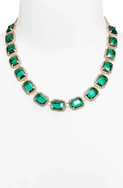 Cristabelle Sparkly Crystal Collar Necklace