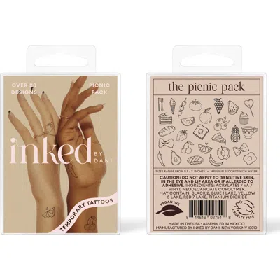 Inked By Dani The Picnic Pack Temporary Tattoos