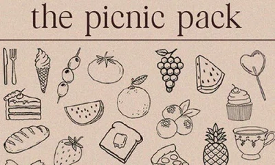 Inked By Dani The Picnic Pack Temporary Tattoos