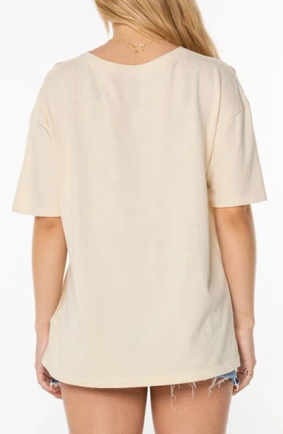 Roxy Grateful For Nature Tee In Neutral