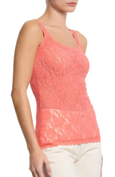 Hanky Panky Signature Lace Classic Unlined Cami In Pink