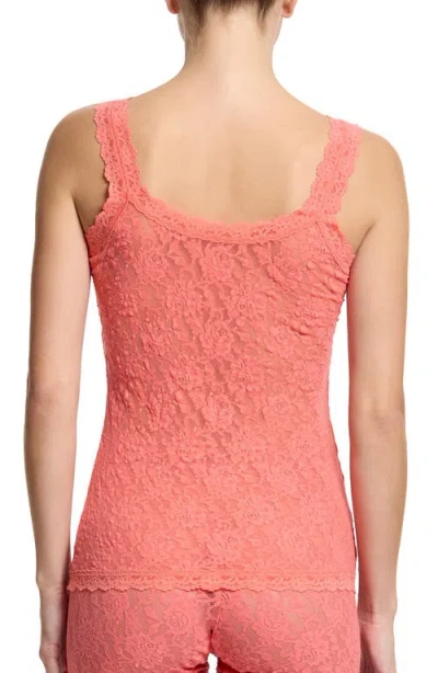 Hanky Panky Signature Lace Classic Unlined Cami In Pink