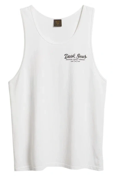 Dark Seas Open Ocean Graphic Tank In White