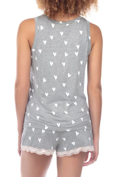 Honeydew Intimates All American Shortie Pajamas In Gray