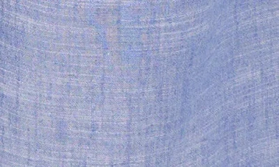 Cece Wide Leg Drawstring Pants In Blue