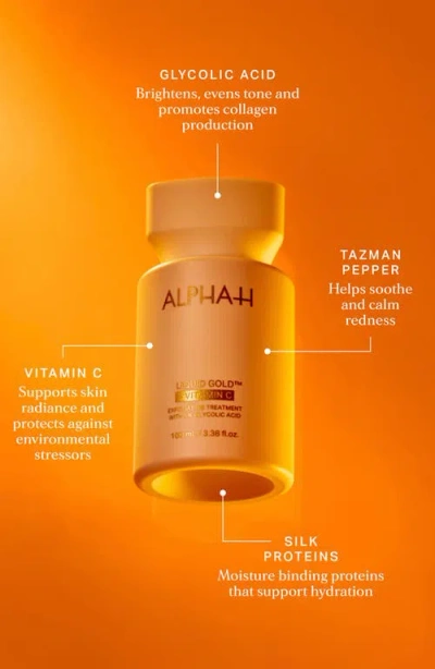Alpha-h Liquid Gold Exfoliating Treatment With Vitamin C 100ml-no Color