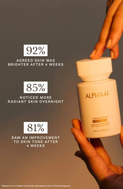 Alpha-h Liquid Gold Exfoliating Treatment With Vitamin C 100ml-no Color