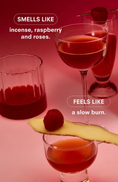 Boy Smells Red Hot Candle In Black