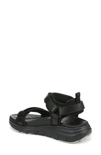 Vionic Walk Max Wanderer Sandal In Black