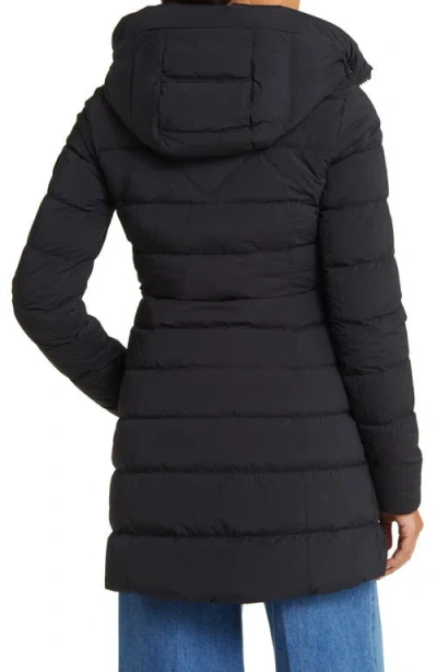 Canada Goose Women Clair Long Down Jacket In Black