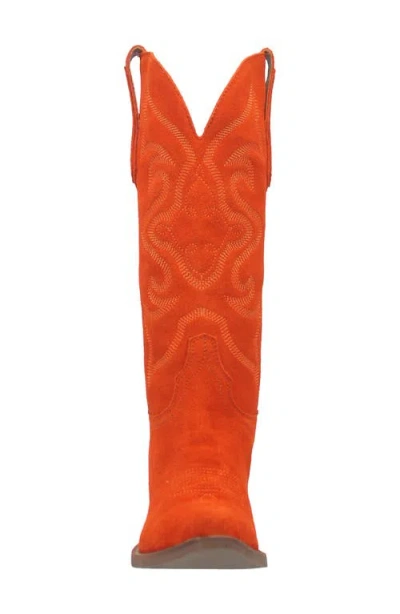 Dingo Womens Out West Stacked Heel Cowboy Boots