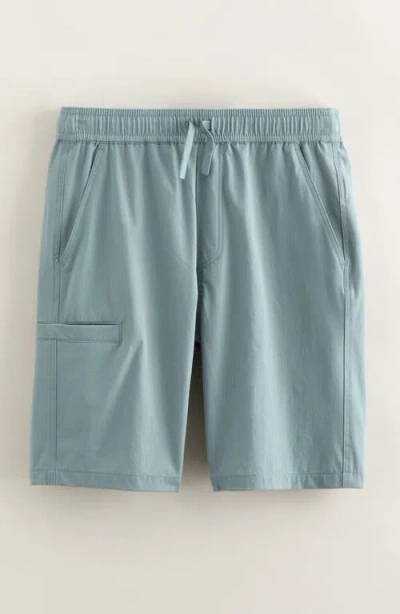 Nordstrom Kids' Performance Drawstring Shorts In Blue