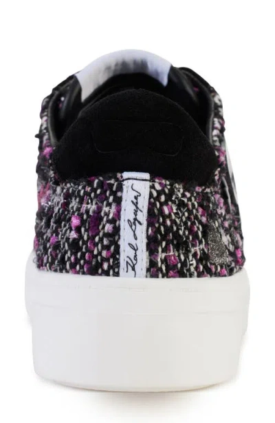 Karl Lagerfeld Paris Cate Pins Platform Sneaker In Multi