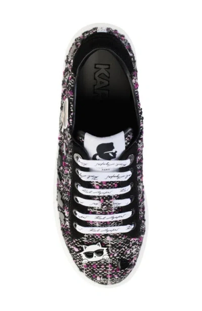 Karl Lagerfeld Paris Cate Pins Platform Sneaker In Multi