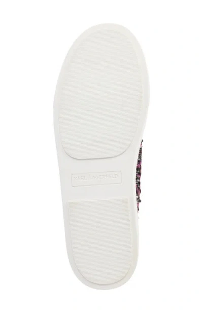 Karl Lagerfeld Paris Cate Pins Platform Sneaker In Multi