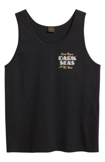 Dark Seas Easy Going Graphic Tank In Black