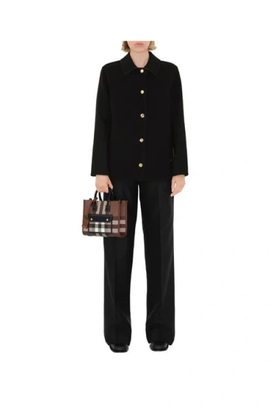 Burberry Mini Tote Bag "freya" In Brown