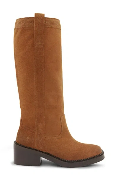 Frye Kate Block Heel Boot In Brown