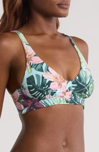 Meundies Feelfree Longline Bralette In Multi