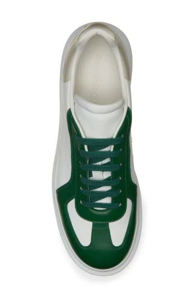 Alexander Mcqueen Oversized Paneled Low-top Sneakers In White