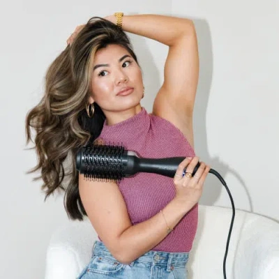 Jose Eber Air Style Blow Out Brush Black, Dries & Volumizes, Ionic Tech