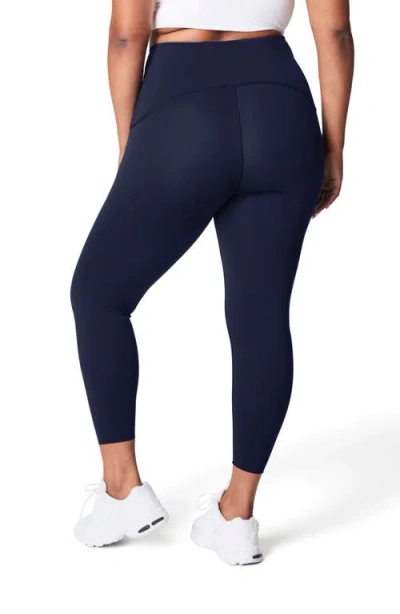 Spanx ® Shape™ Booty Boost® 7/8 Leggings In Blue